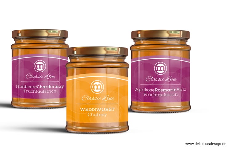 Etikettendesign für Meingemachtes Manufaktur 2 - Delicious Design